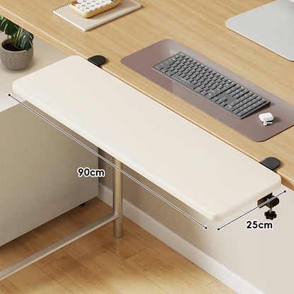 Unter-Tisch Gleitschienen-Tastaturablage und Schreibtischverlängerung mit sanfter Gleitmontage