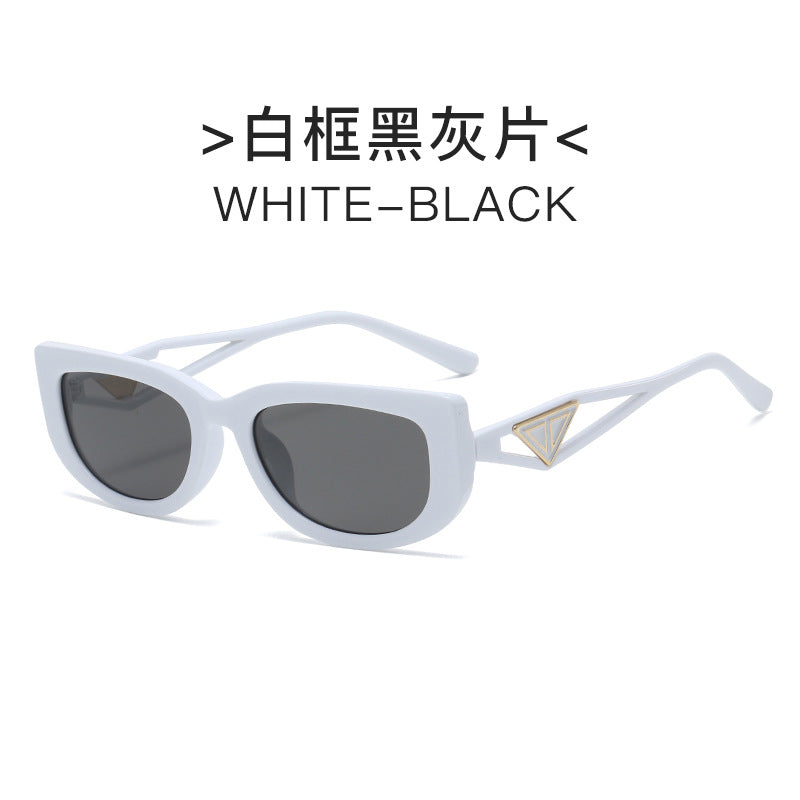 Damen Cat-Eye Sonnenbrille mit luxuriösen Akzenten und elegantem Design Brehn