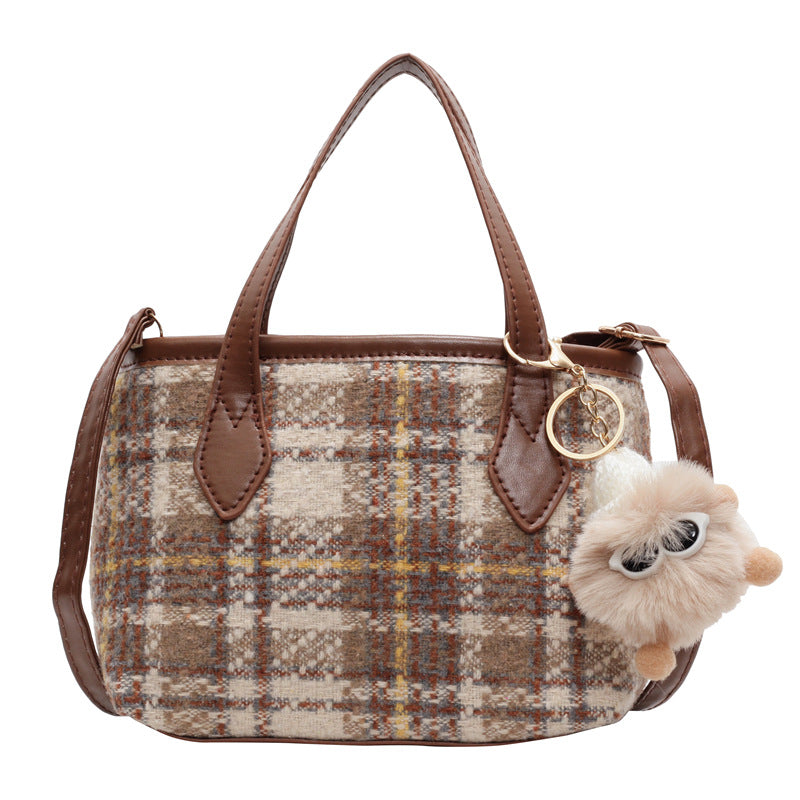 Karo Handtasche