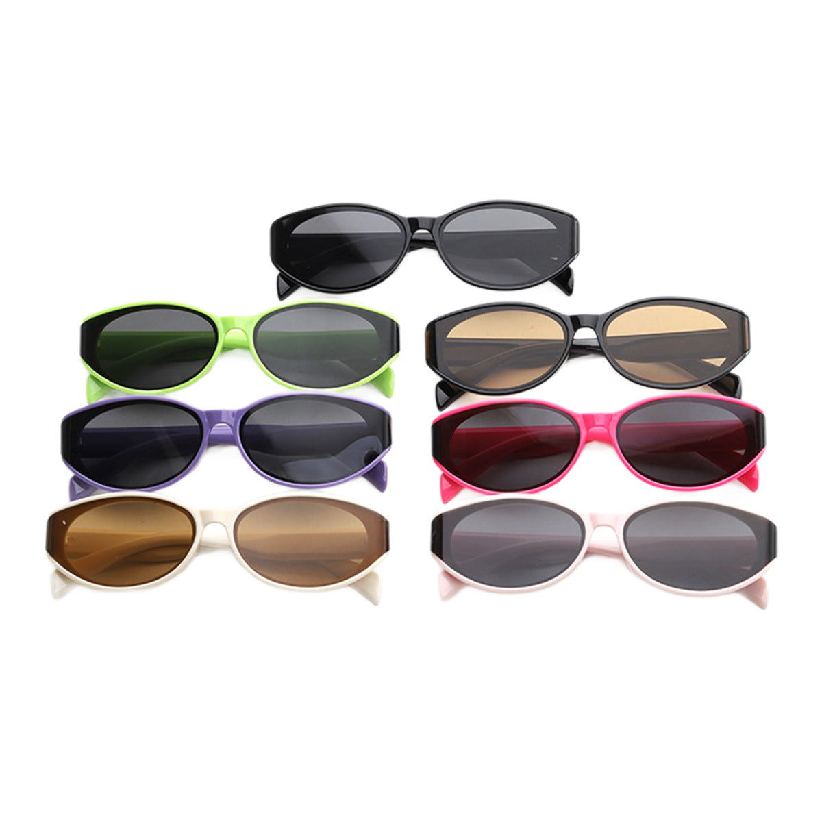 Damen stylische Sonnenbrille mit innovativem Design Brehn