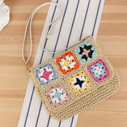 Umhängetasche Im Fröhlichen Patchwork-Stil Brehn