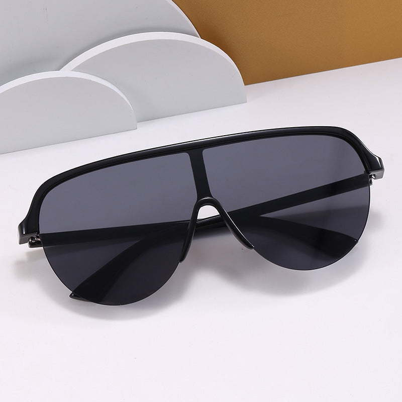 Damen oversized Visier Sonnenbrille Brehn