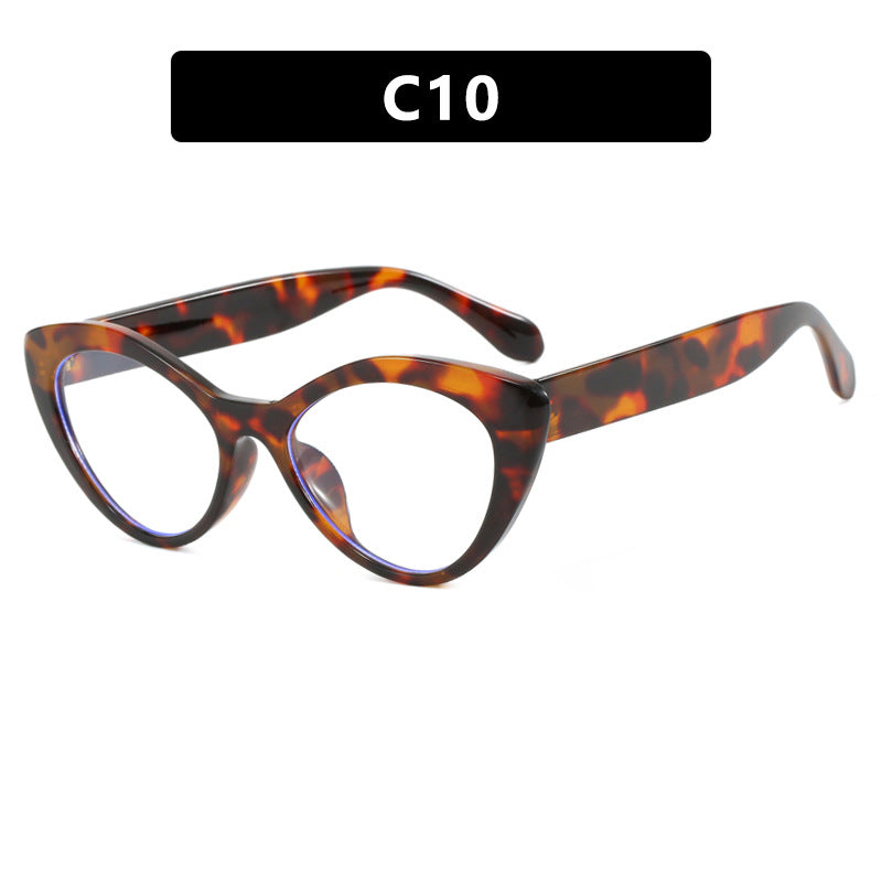 Damen kreative Cat-Eye Brille Brehn