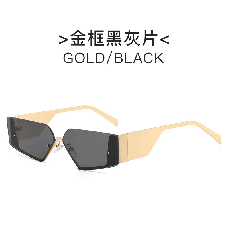 Damen exklusive geometrische Sonnenbrille Brehn