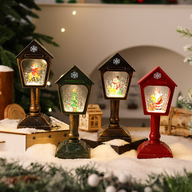 Beleuchtete Weihnachtslaterne Brehn