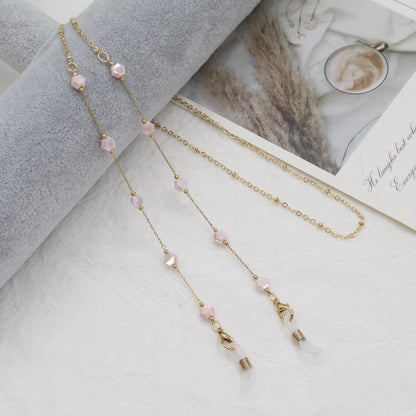 Elegante goldene Ketten Halskette mit Edelsteinen Brehn
