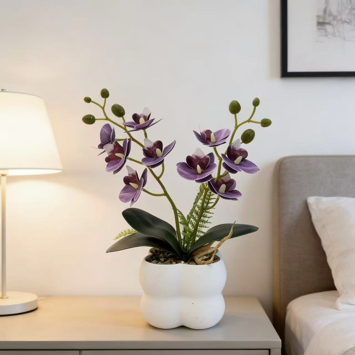 Dekorative künstliche Orchidee für die Innendekoration