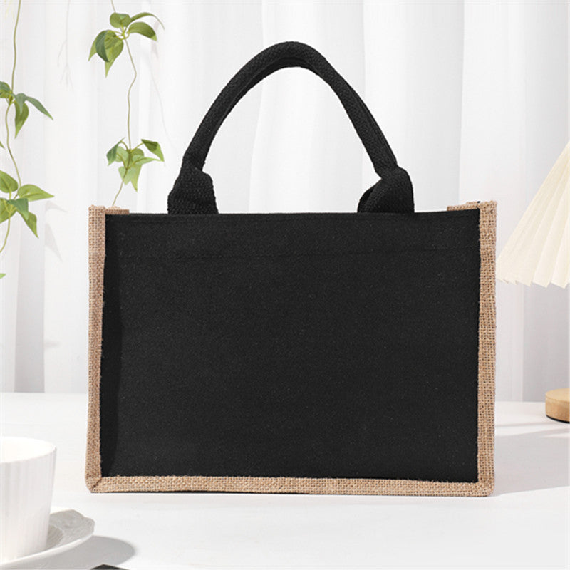 Geräumige Jutetasche mit Verstärkten Griffen Brehn