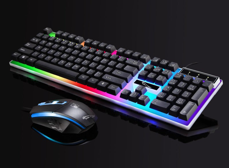 RGB Gaming-Tastatur und Präzisionsmaus-Set Brehn