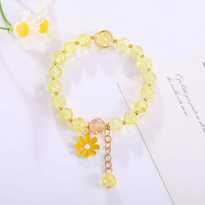 Elegantes Armband mit Blumenanhänger Brehn