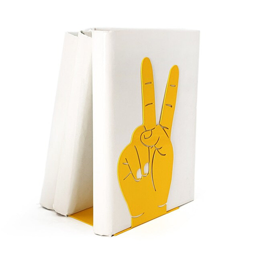 Peace Sign Dekorative Buchstützen