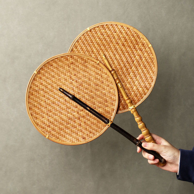 Damen traditioneller Bambusfächer Brehn