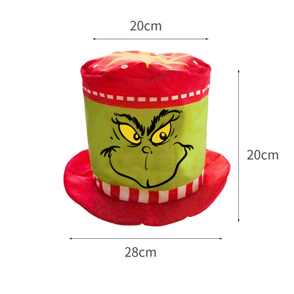 Launische Plüsch Grinch Mütze