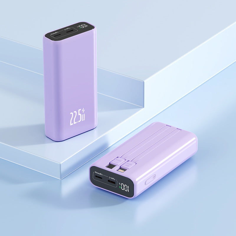 Powerbank mit digitaler Leistungsanzeige und Hochgeschwindigkeitsladung Brehn