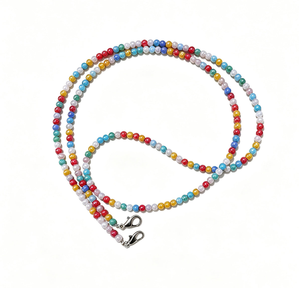 Bunte Perlen Brillen Kette Brehn