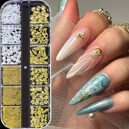 Dekoratives Nagelkunst Zubehörset