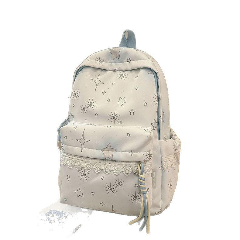Rucksack mit Verträumtem Sternenmotiv und Praktischen Funktionen Brehn