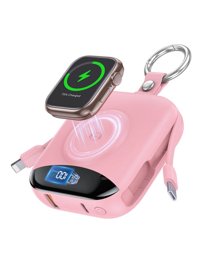 Tragbare Kabellose Powerbank mit Integriertem LED-Display Brehn