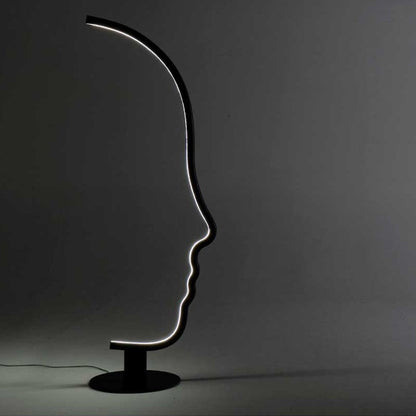 Künstlerische Umriss Stehlampe