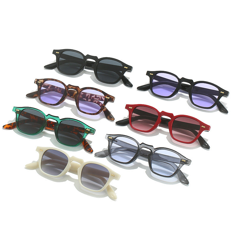 Vintage-inspirierte elegante quadratische Sonnenbrille Brehn