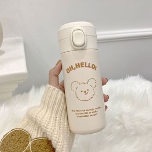 Damen Isoliertrinkflasche mit sicherem Klappdeckel Brehn