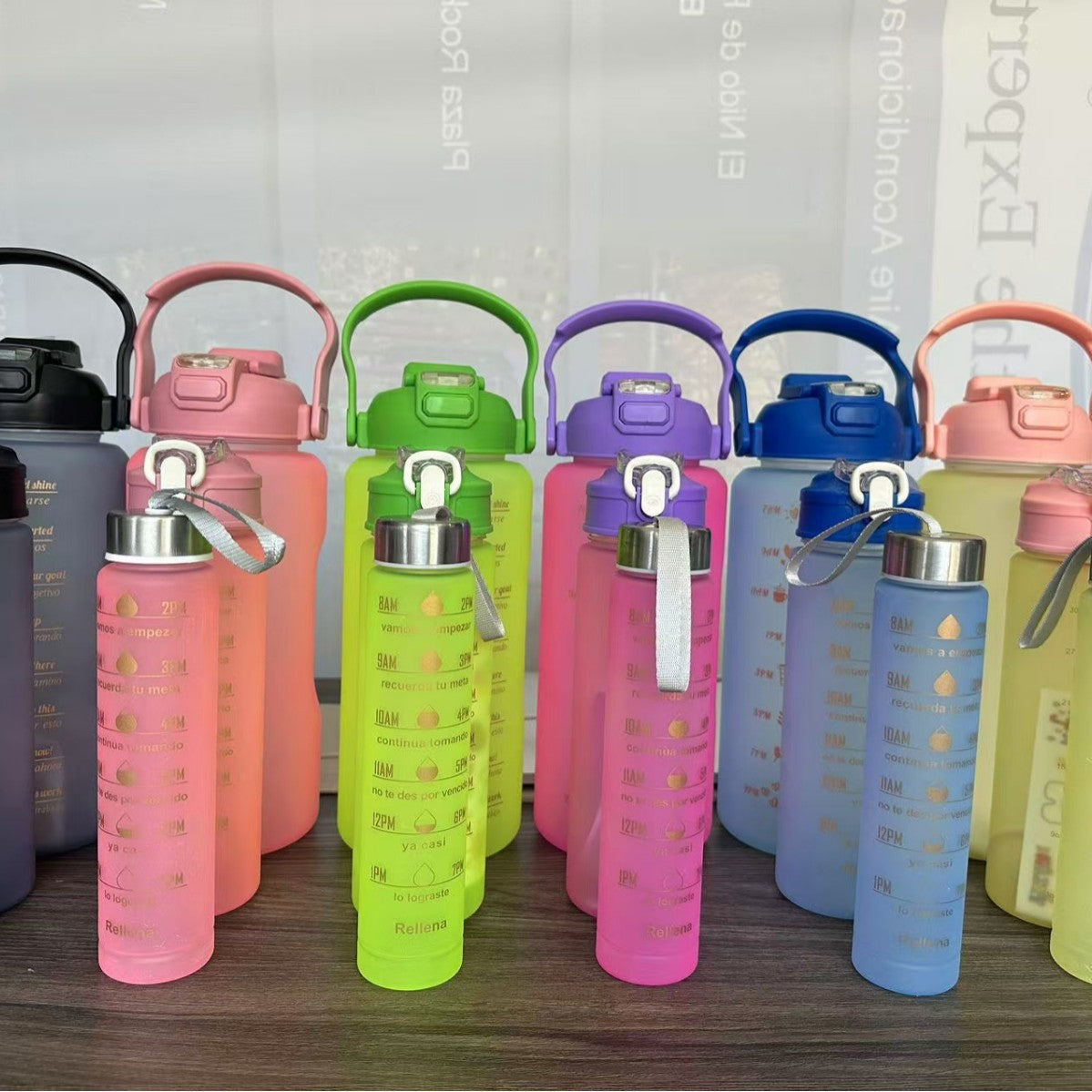 Damen Sportliche Trinkflasche Brehn