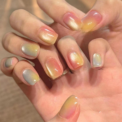 Ombre Effekt Press-On Nagelset Brehn