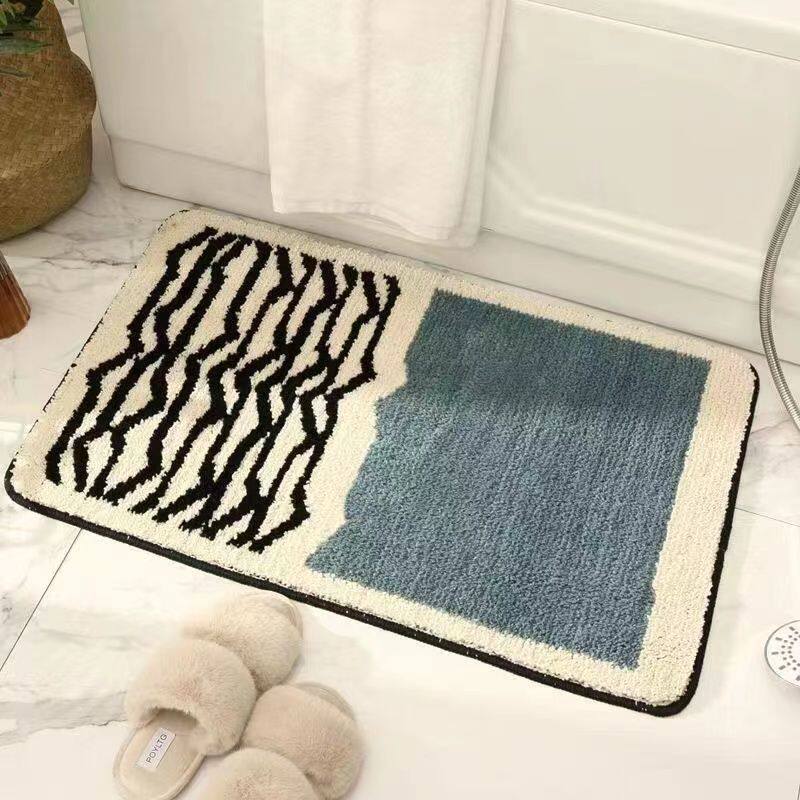 Moderne abstrakte Muster-Badezimmermatte Brehn