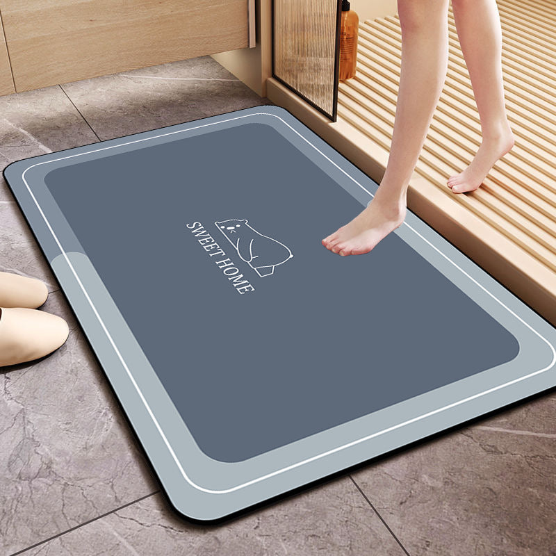 Absorbierende Memory-Schaum-Badezimmermatte Brehn