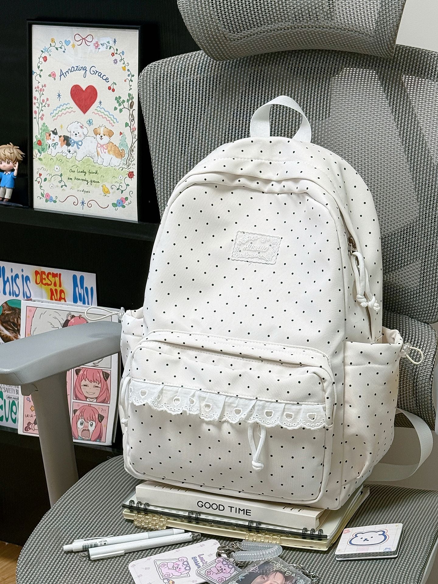 Dekorativer Schulrucksack