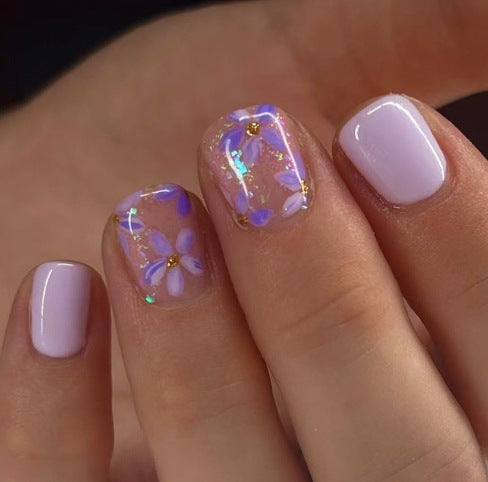 Floral Gel Nagelkunst Brehn