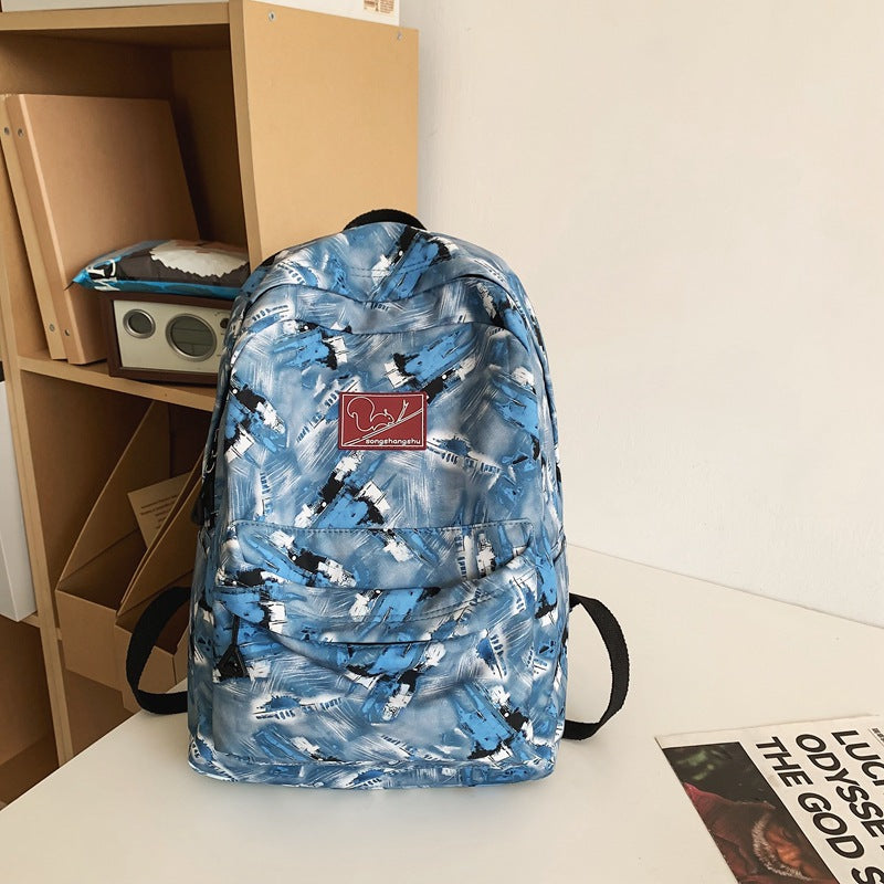 Abstrakter Druck Multi-Funktions Schulrucksack