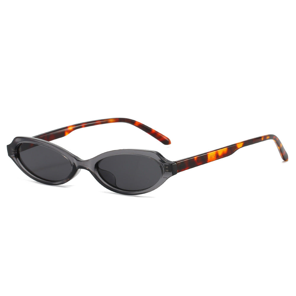 Modische ovale Rahmen-Sonnenbrille Brehn