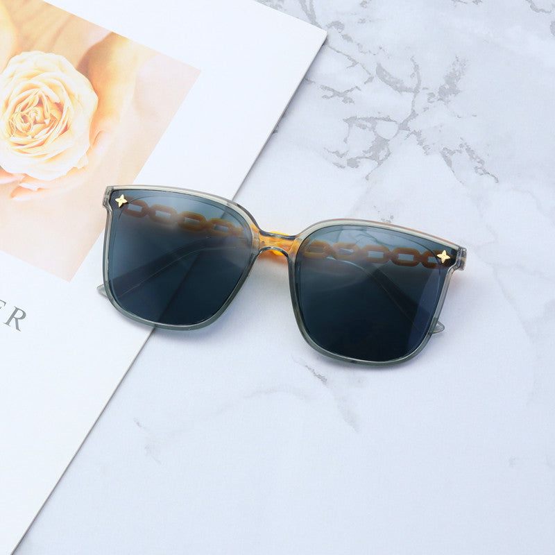 Chic Übergroße Quadratische Sonnenbrille Brehn