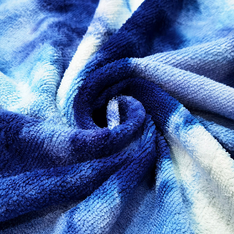Liegestuhlauflage mit künstlerischem TIE-DYE-Design Brehn