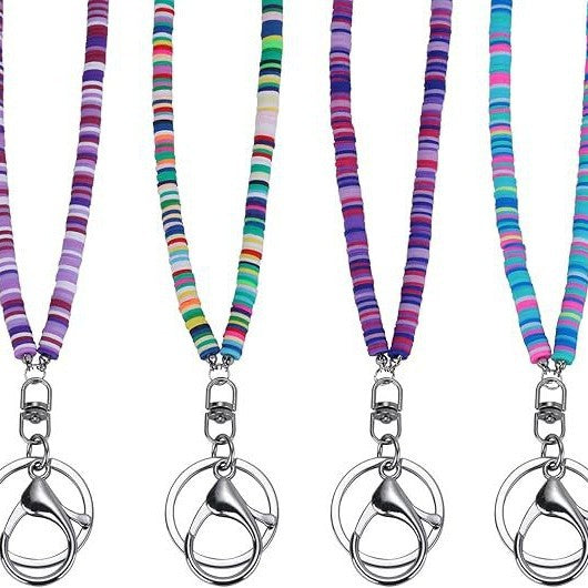 Bunte Perlen ID Badge Halter Lanyard Brehn