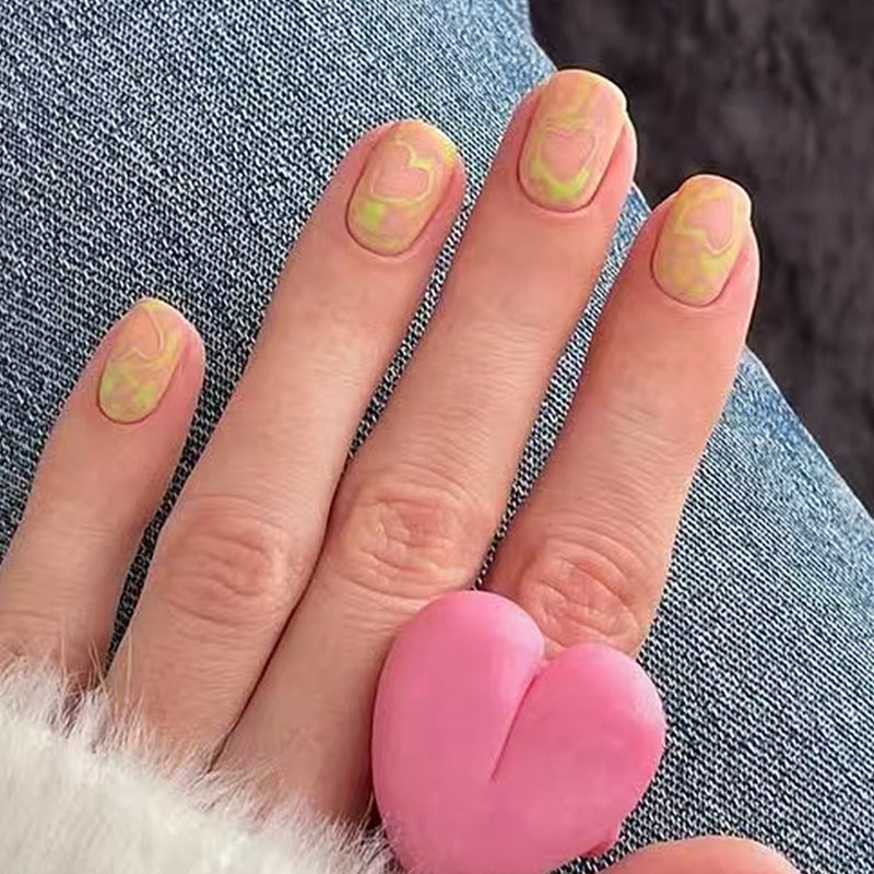 Kunstnagelset mit modernen Abstrakten Designs Brehn