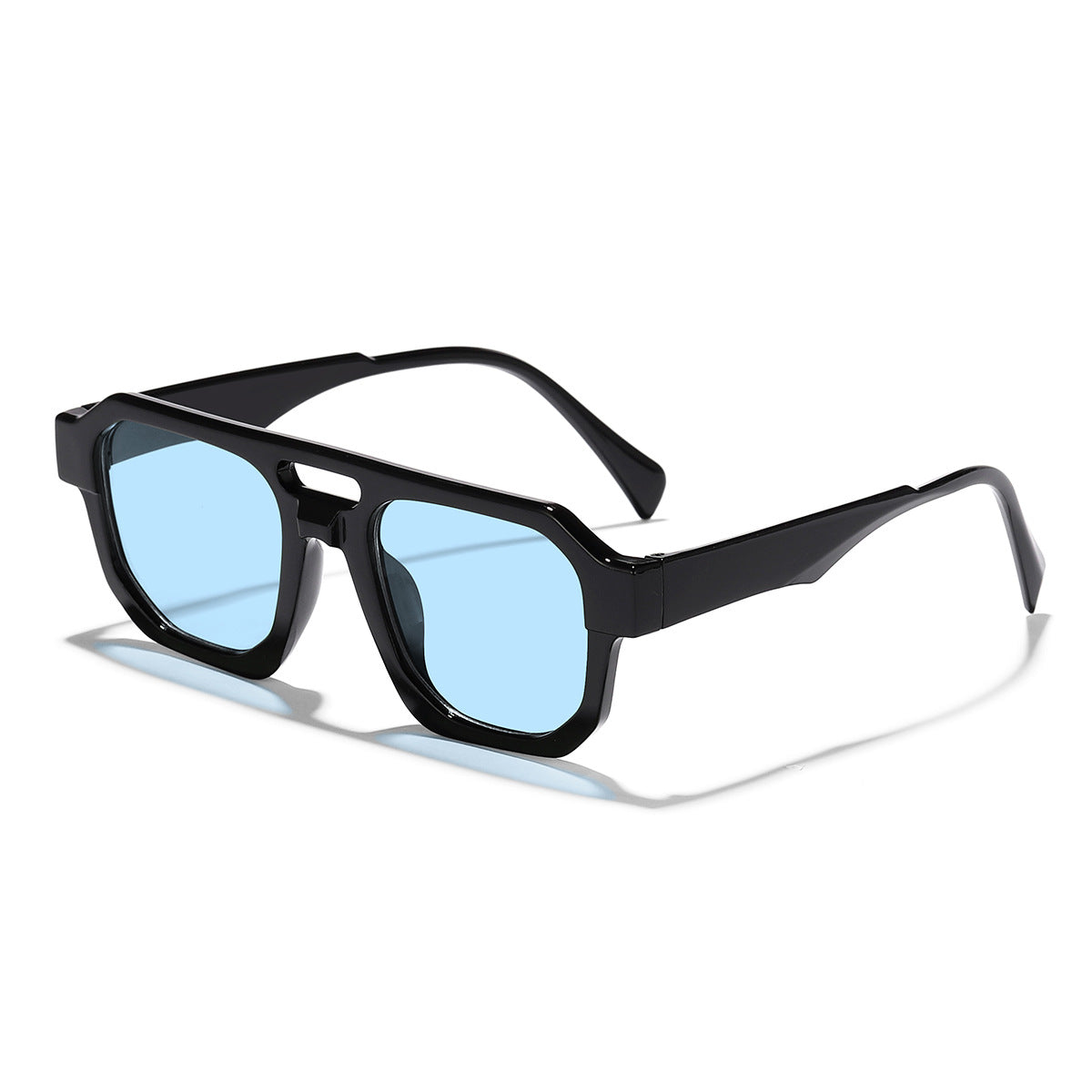 Damen moderne Sonnenbrille mit quadratischem Rahmen und UV-Schutz Brehn