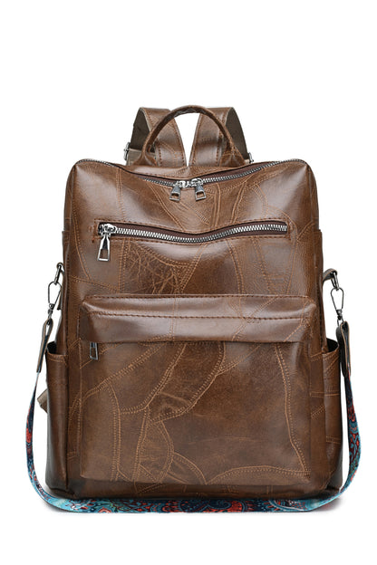 Stilvolle Lederrucksack Brehn