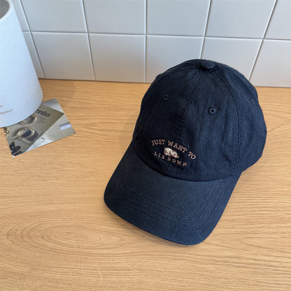 Damen Casual Bestickte Verstellbare Baseballkappe Brehn