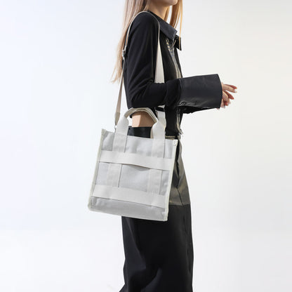 Vielseitige Canvas Schultertasche Brehn