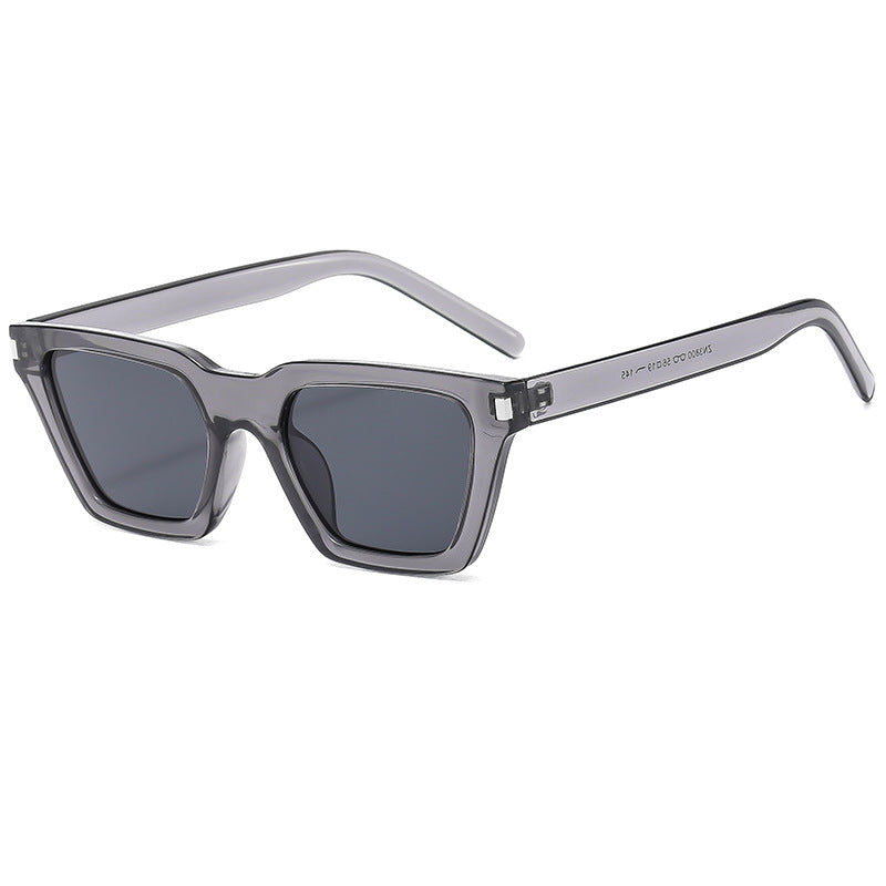 Damen moderne Sonnenbrille mit markantem Rahmen Brehn