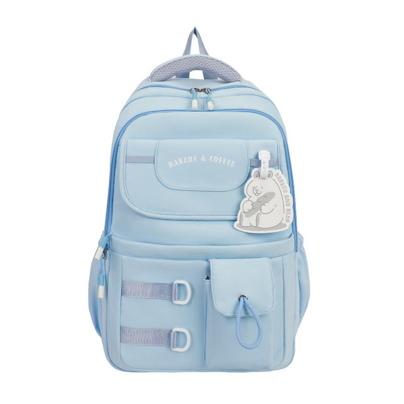Stylischer Mehrfach-Taschen-Rucksack Brehn