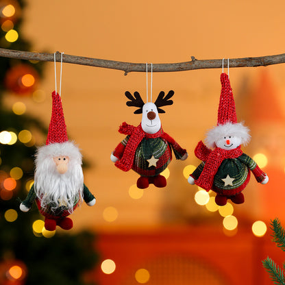 Dekorative hängende Santa-Figur Schüsselheber