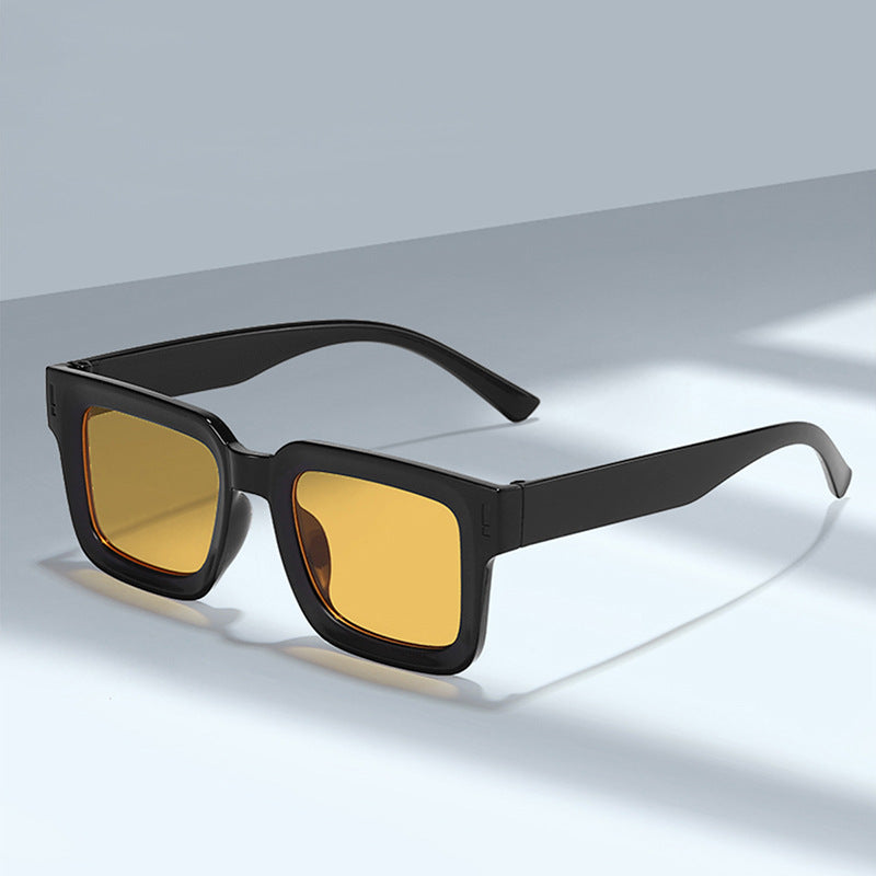 Damen modische quadratische Sonnenbrille mit hochwertigem Rahmendesign Brehn