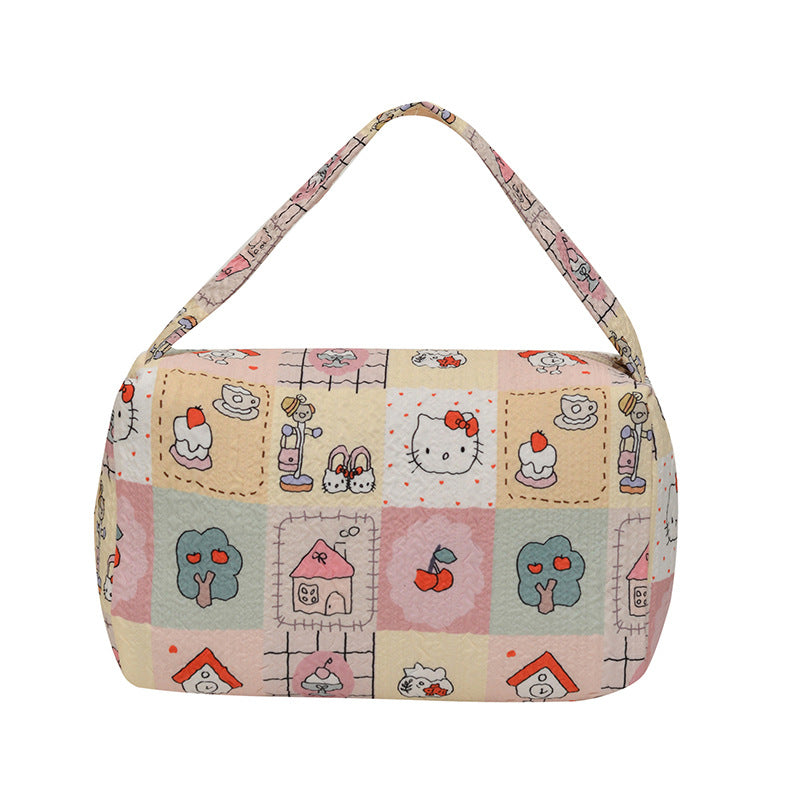 WoCharming Gepolsterte Reise Kosmetiktasche Brehn