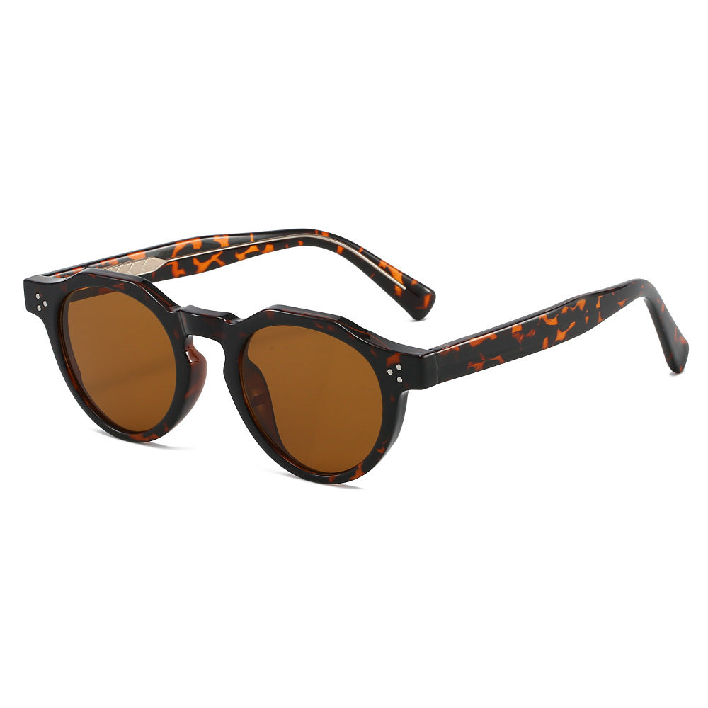 Damen Stilvolle Sonnenbrille im innovativen achteckigen Design Brehn