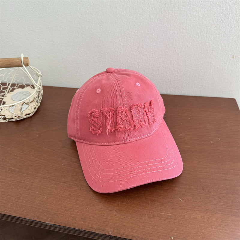 Damen Casual Destroyed Baseball Cap Brehn