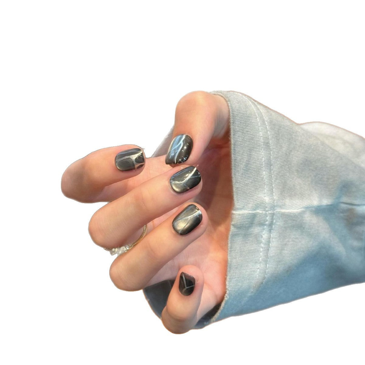 Kunstnagelset mit Modernem Geometrischen Design Brehn