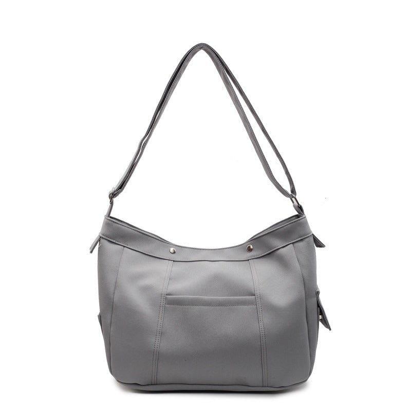 Stylische Leder Hobo Brehn